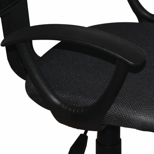 Кресло офисное компактное Brabix Flip MG-305 сетка/ткань, черно-серое 531951 фото 5